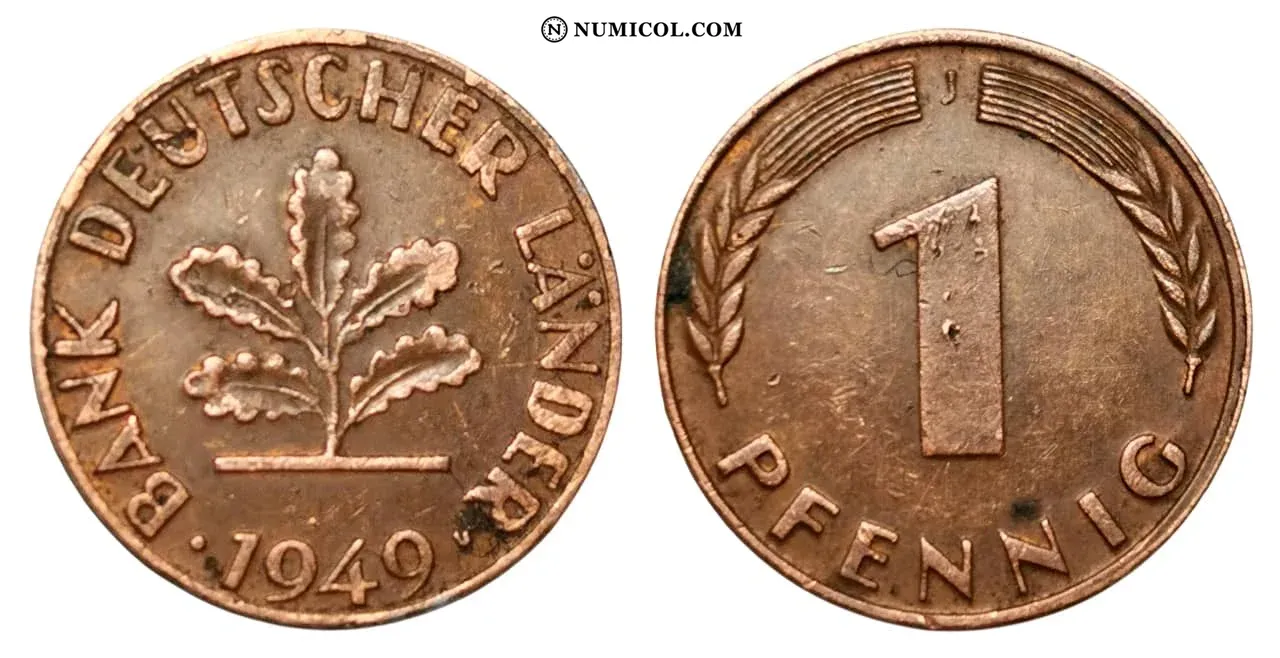 1 Pfennig (Bank of German States)