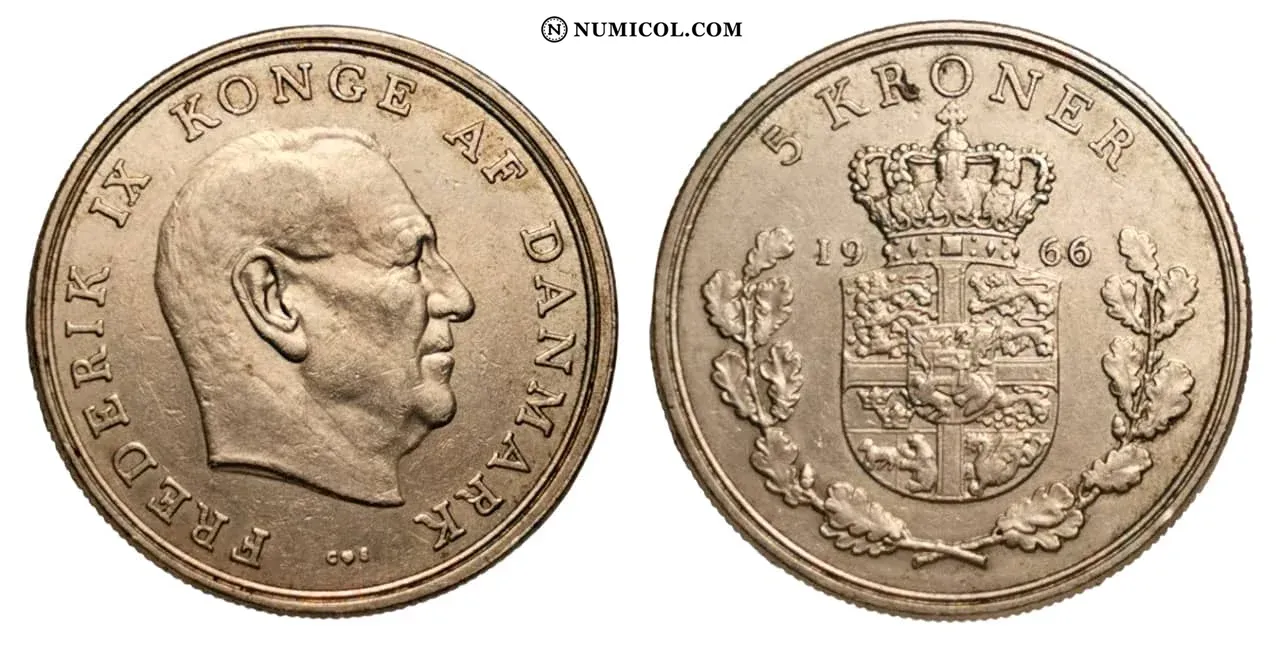 5 Kroner - Frederik IX