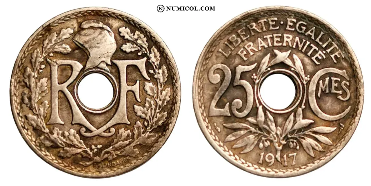 25 Centimes (No Dash)