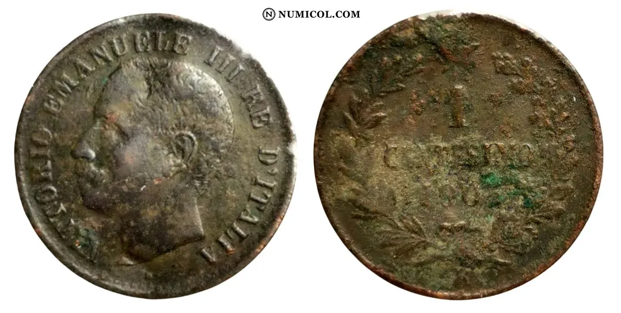 1 Centesimo - Victor Emmanuel III