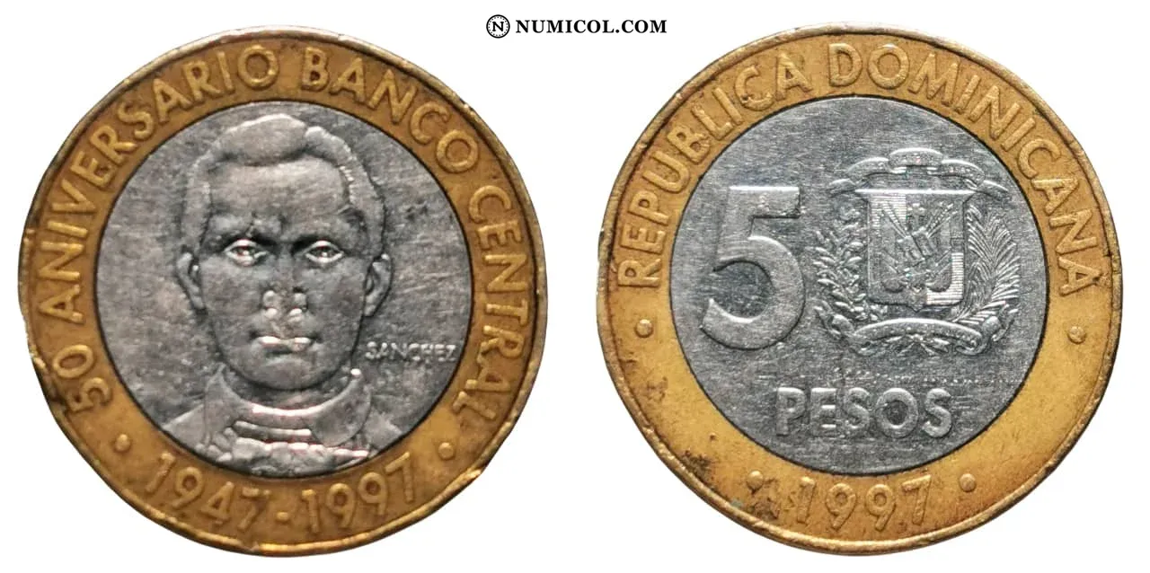 Moneda 5 Pesos (Central Bank)