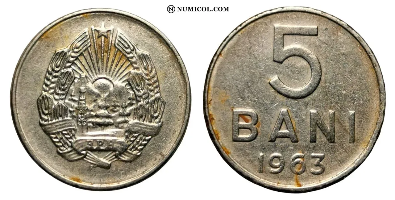 Moneda 5 Bani