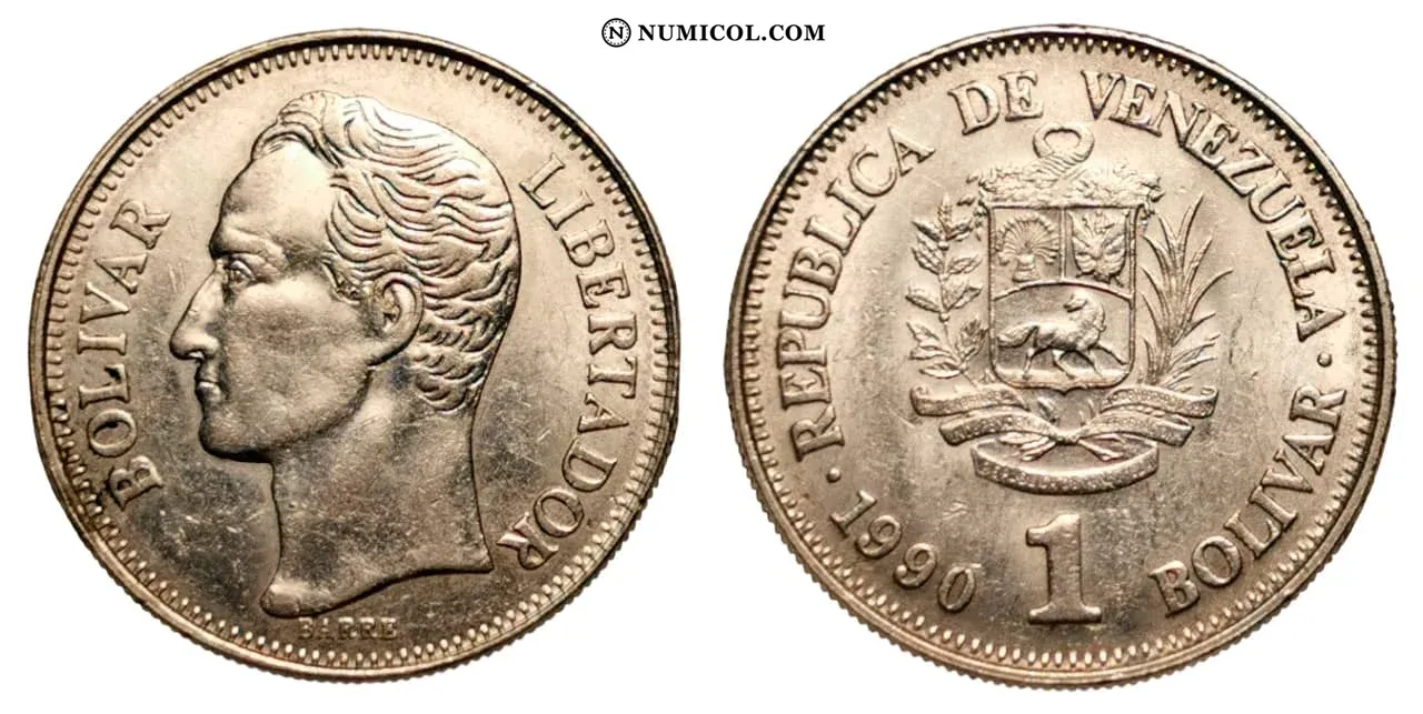 Moneda 1 Bolívar