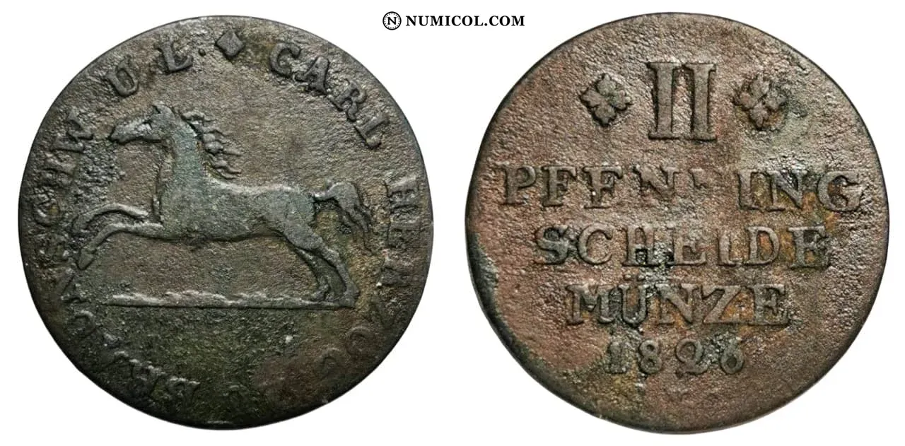 2 Pfennige - Carlos II