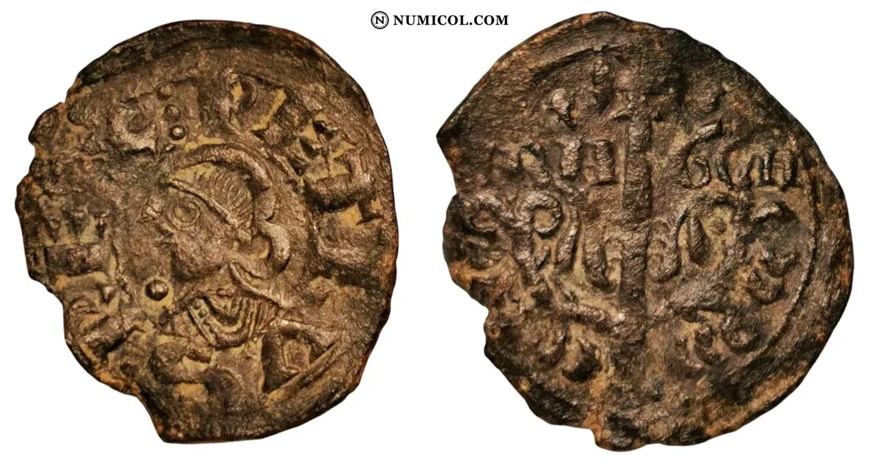 Moneda Denier - Pedro I Jaca año 