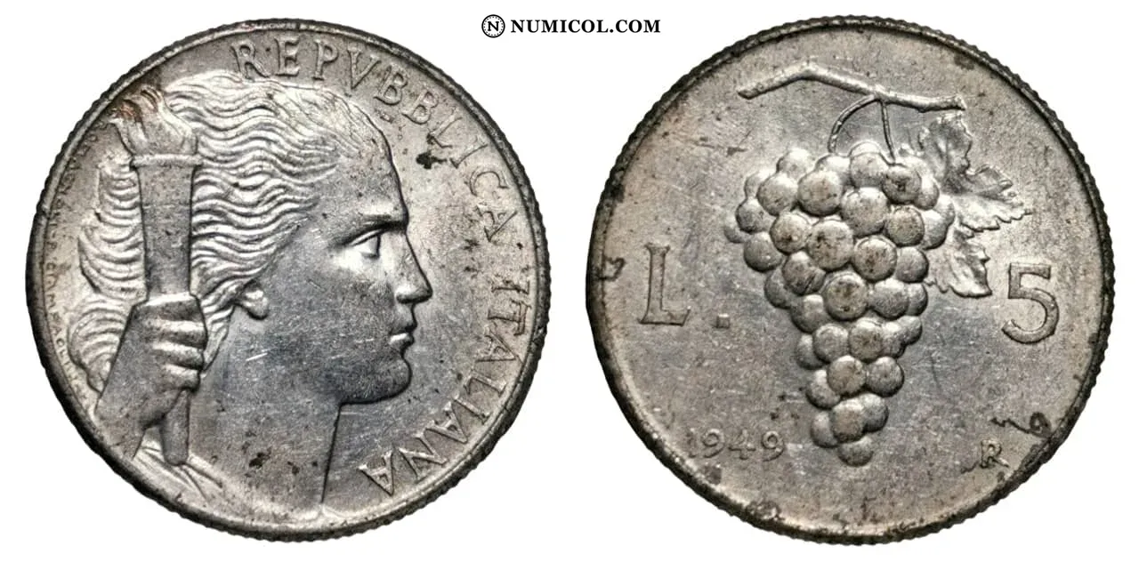 5 Lire
