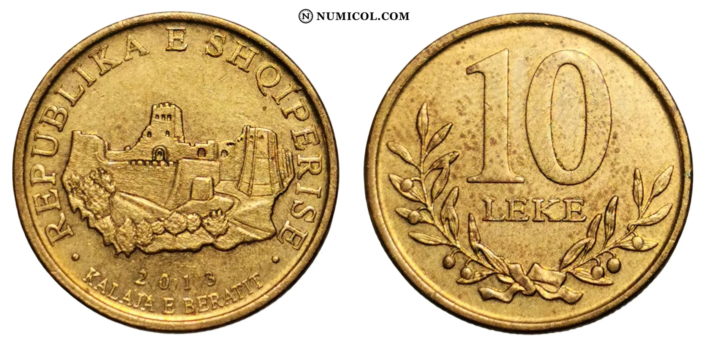 Moneda 10 Lekë (Magnética)