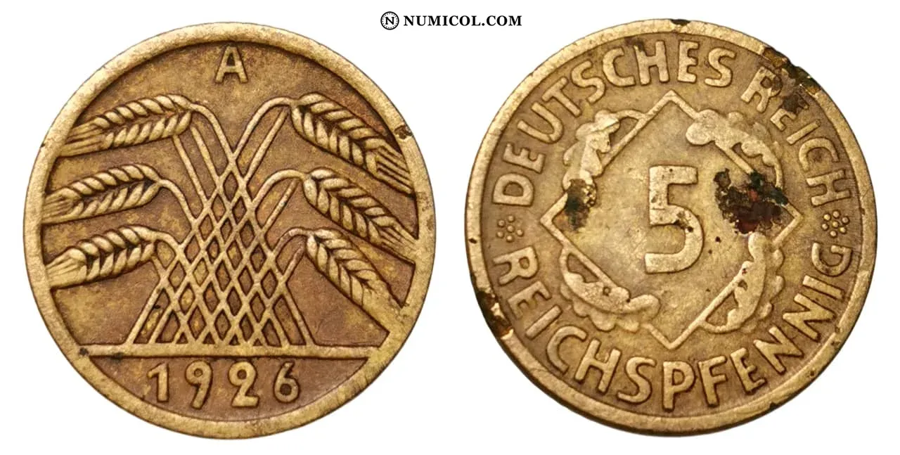 5 Reichspfennig