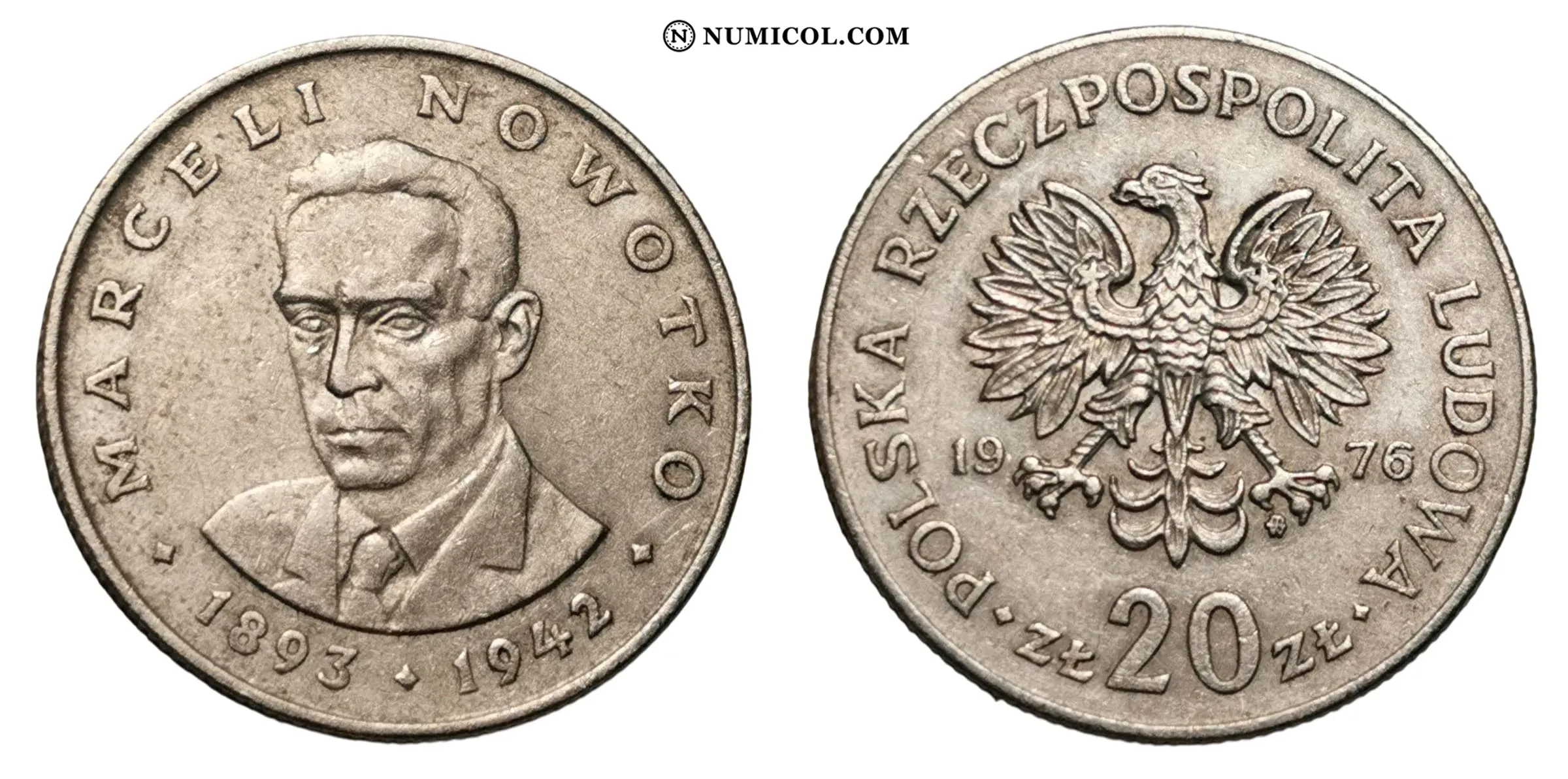 20 Zlotys (Marceli Nowotko)