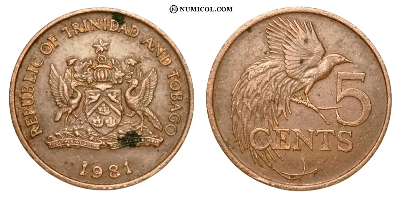 5 Cents (No magnética)