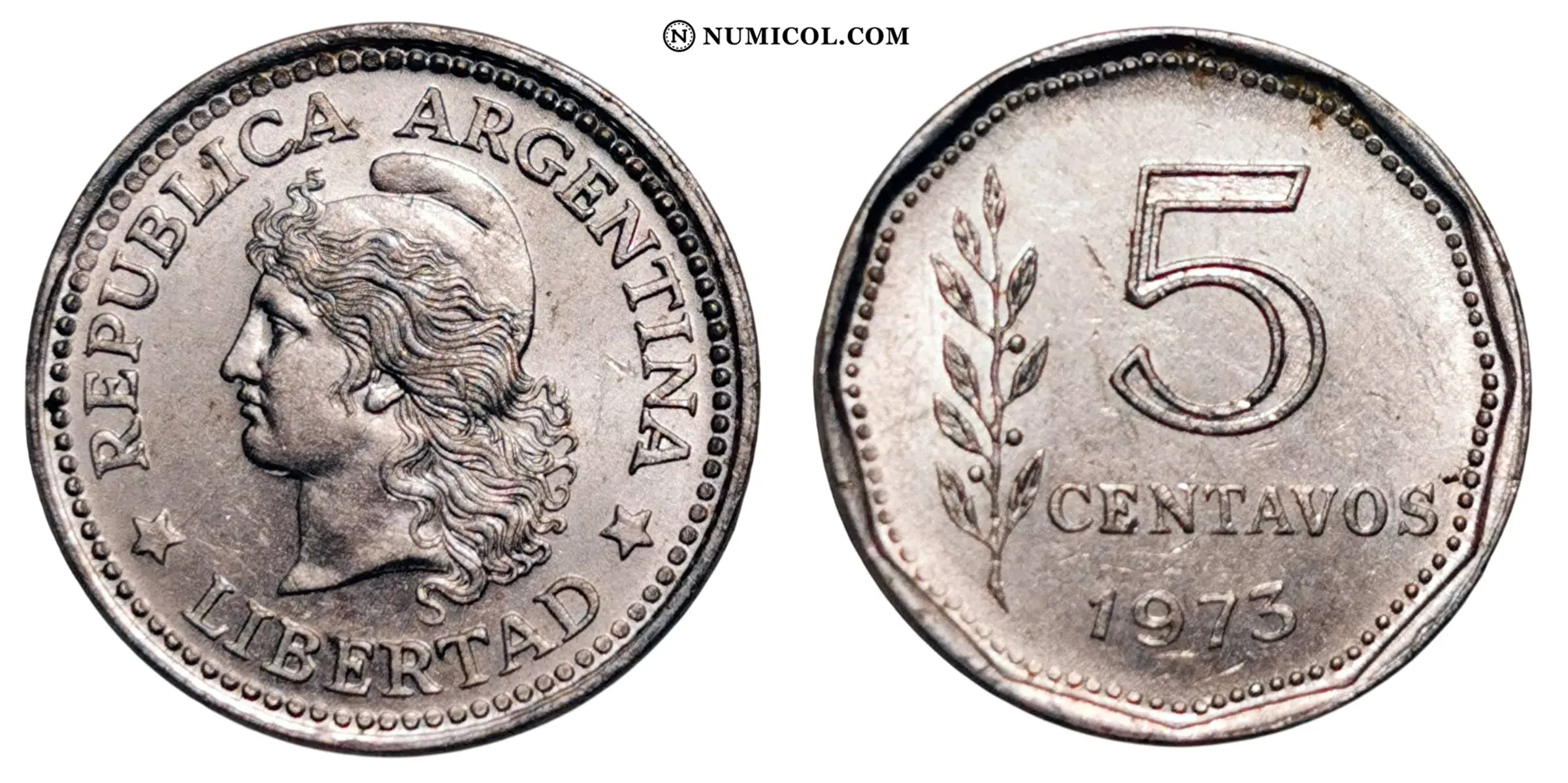 Moneda 5 Centavos