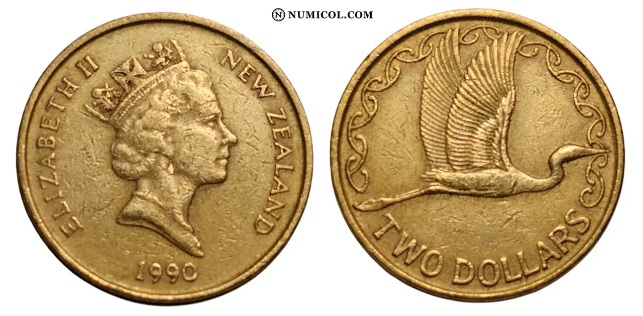2 Dollars - Elizabeth II (3rd portrait)