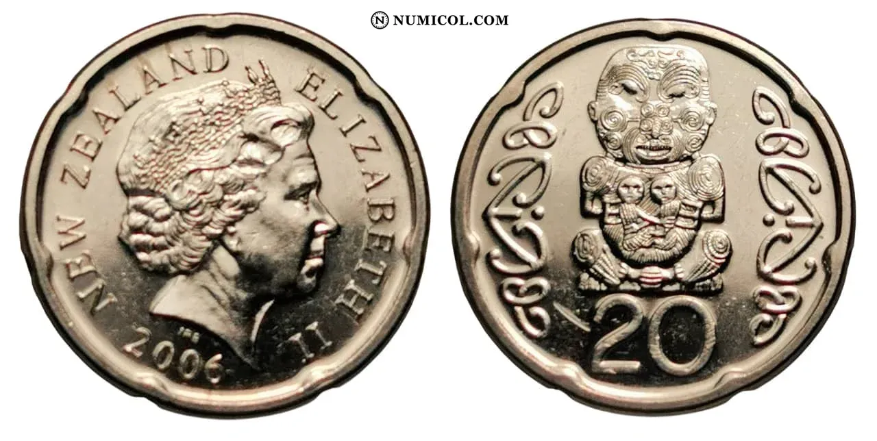 20 Cents - Elizabeth II (4th portrait; Magnetic)