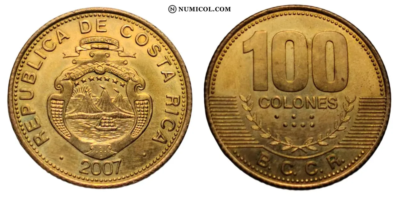 Moneda 100 Colones