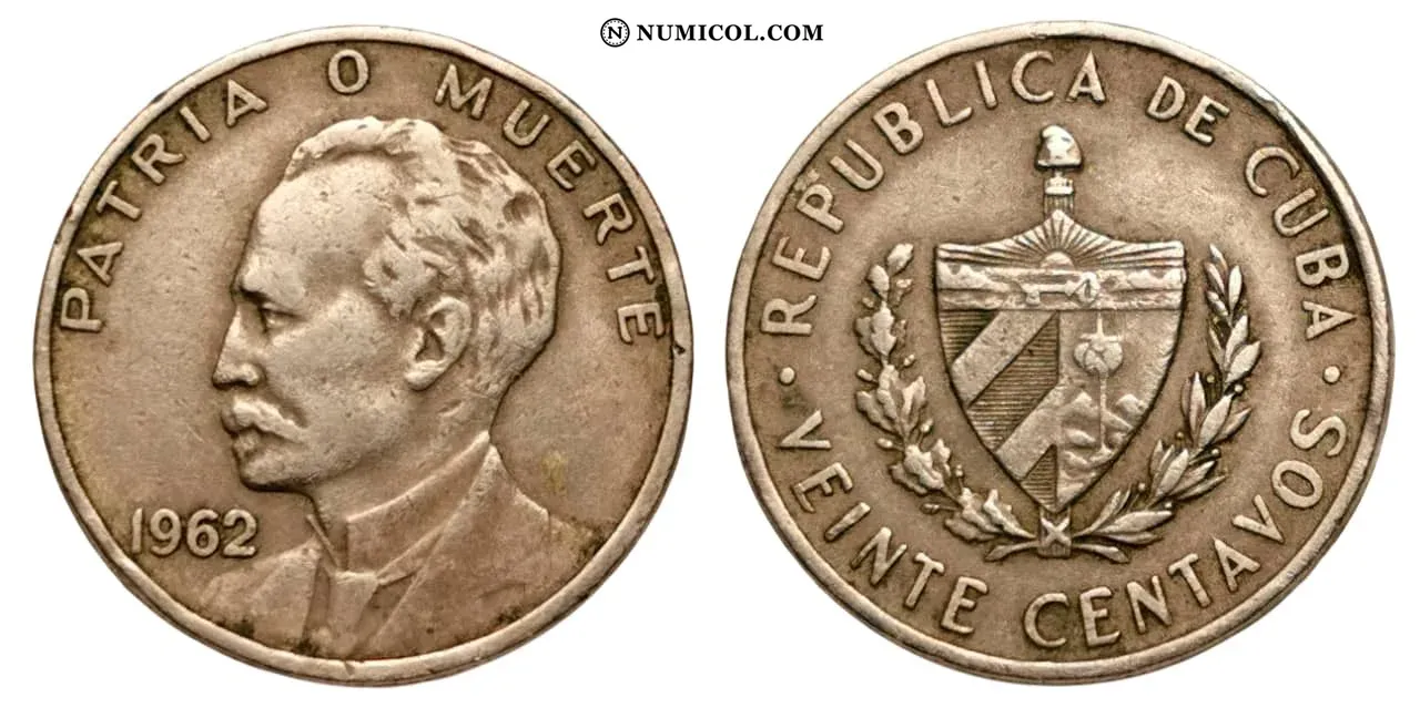 20 Centavos (José Martí)