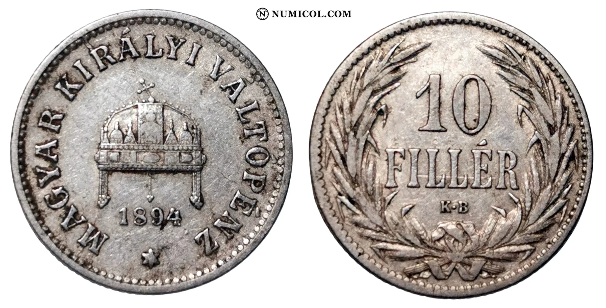 Moneda 10 Fillér - Francisco José I