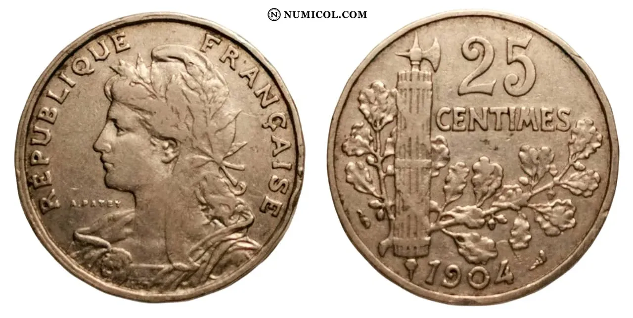 25 Centimes