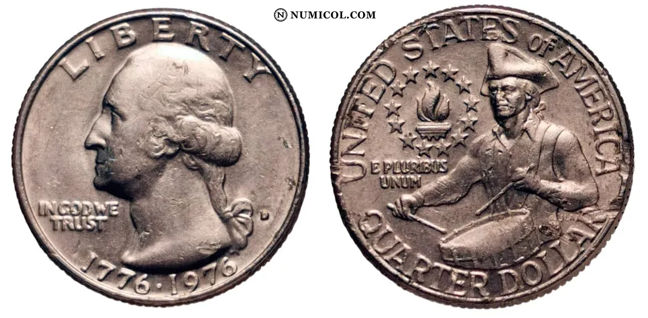 ¼ Dollar "Washington Quarter" (Bicentennial)