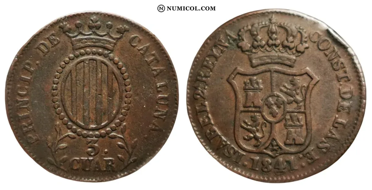 3 Cuartos - Isabel II 3 CUAR