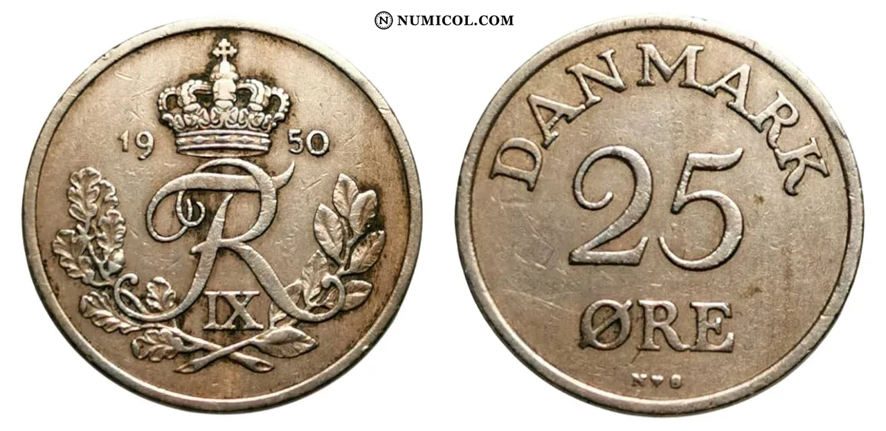 25 Øre - Frederik IX