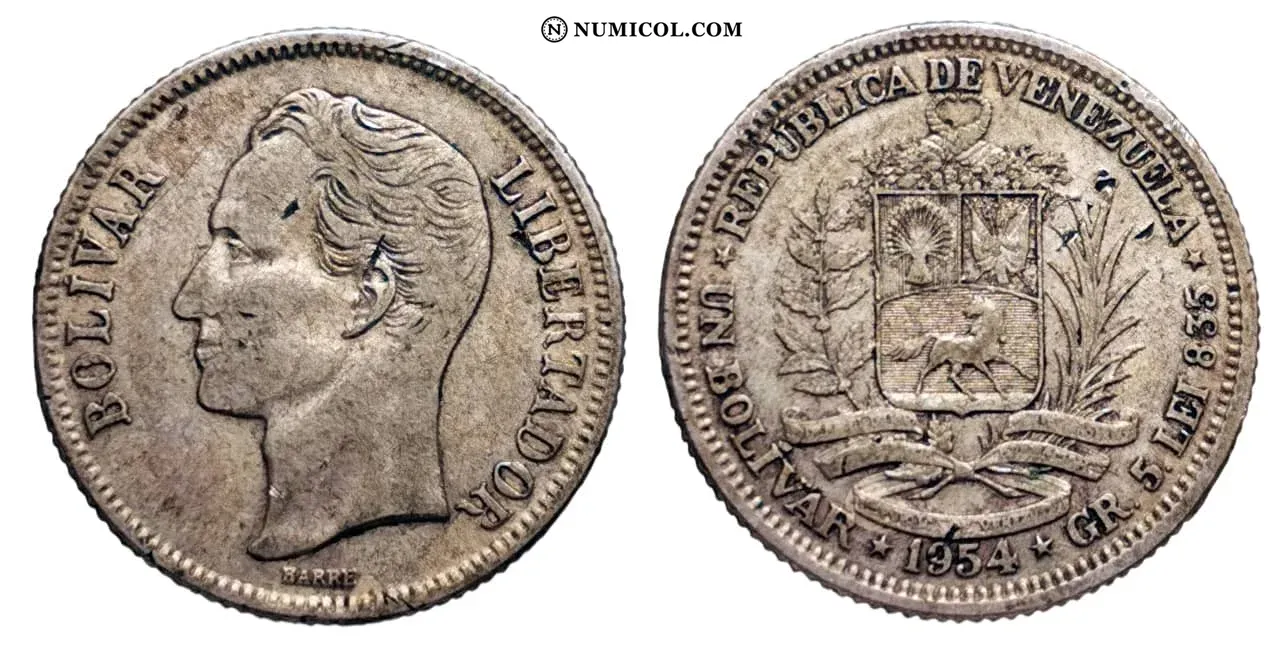 Moneda 1 Bolívar