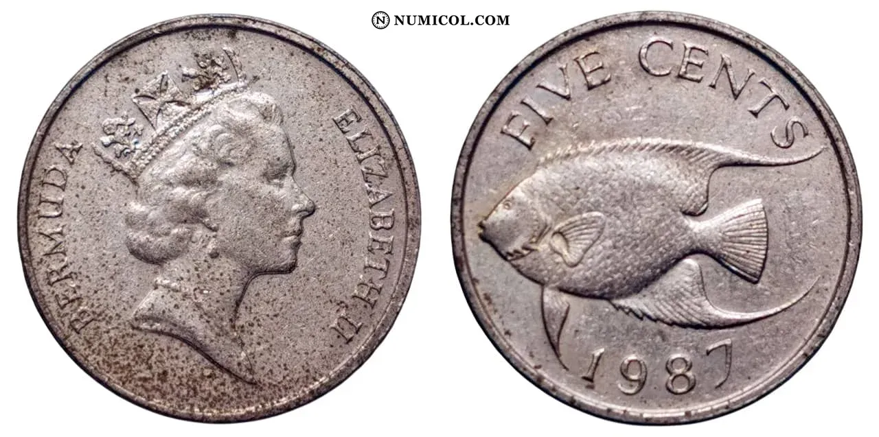 5 Cents - Elizabeth II (3rd portrait)
