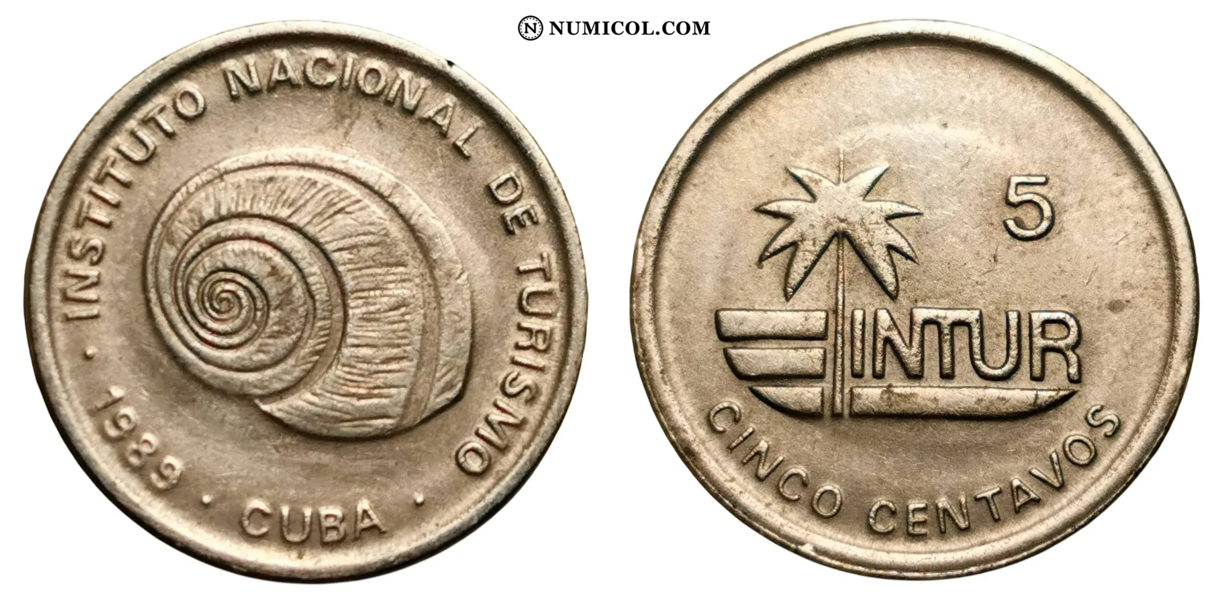 5 Centavos (INTUR - small "5")