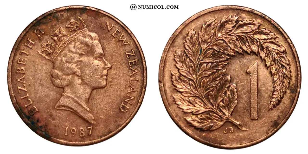 1 Cent - Elizabeth II (3rd portrait)