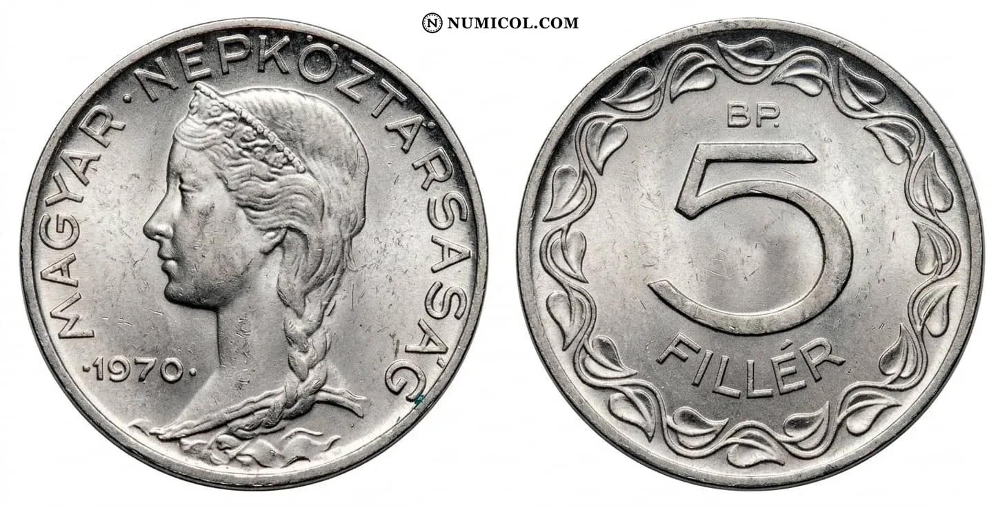 Moneda 5 Fillér