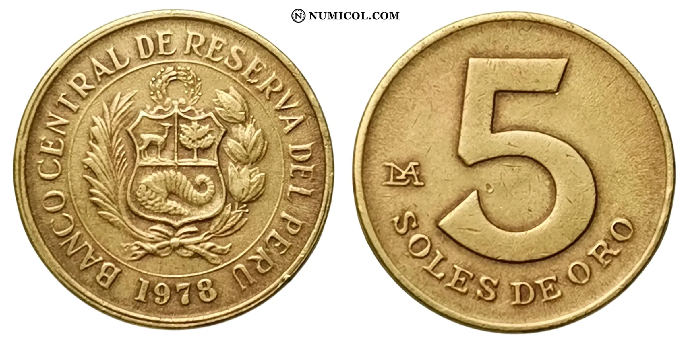 5 Soles de Oro