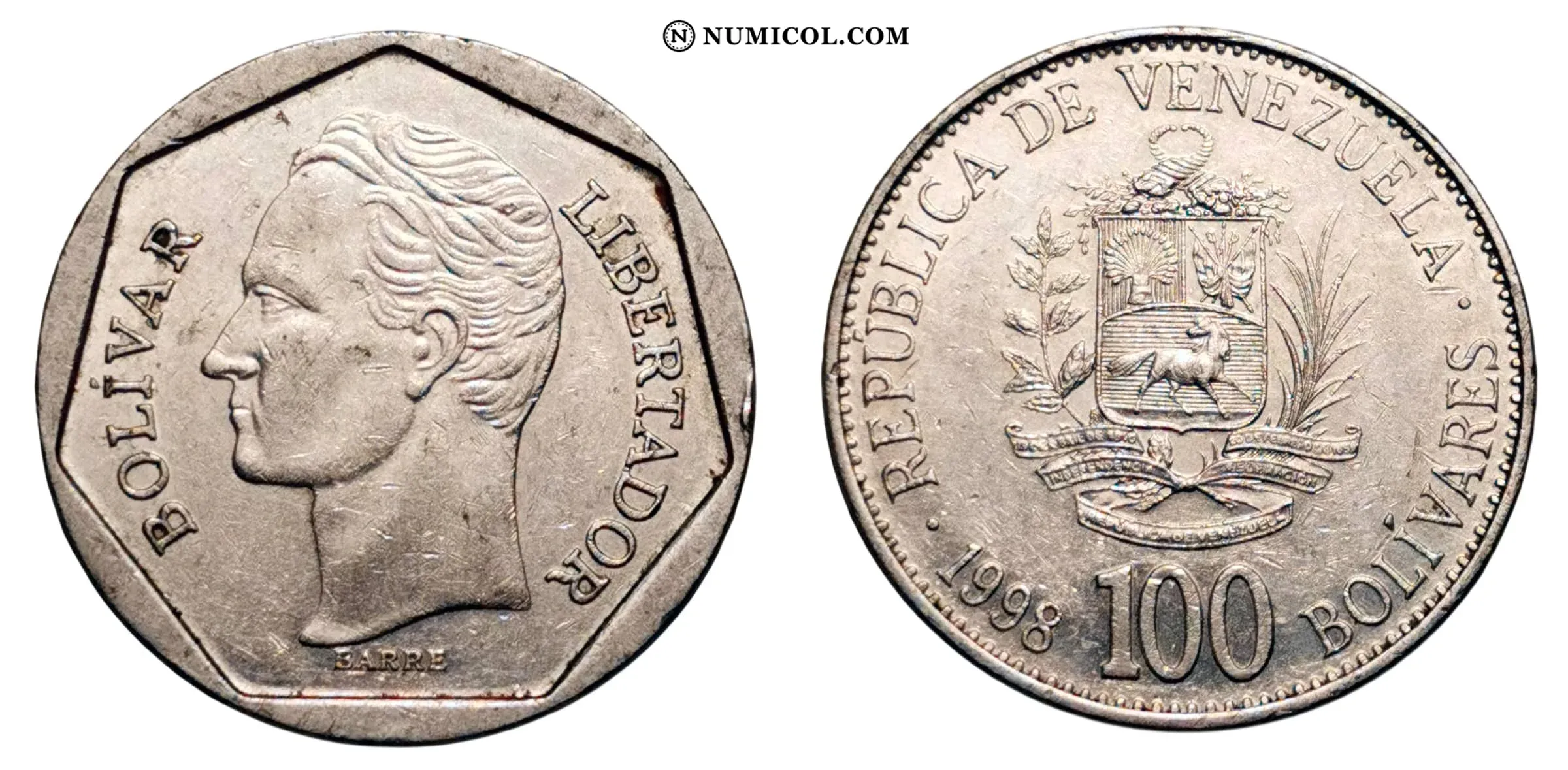 Moneda 100 Bolívares
