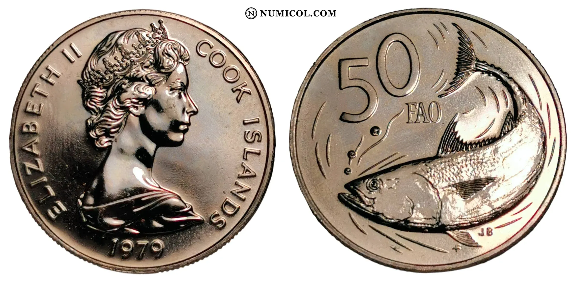 50 Tene - Elizabeth II (FAO)