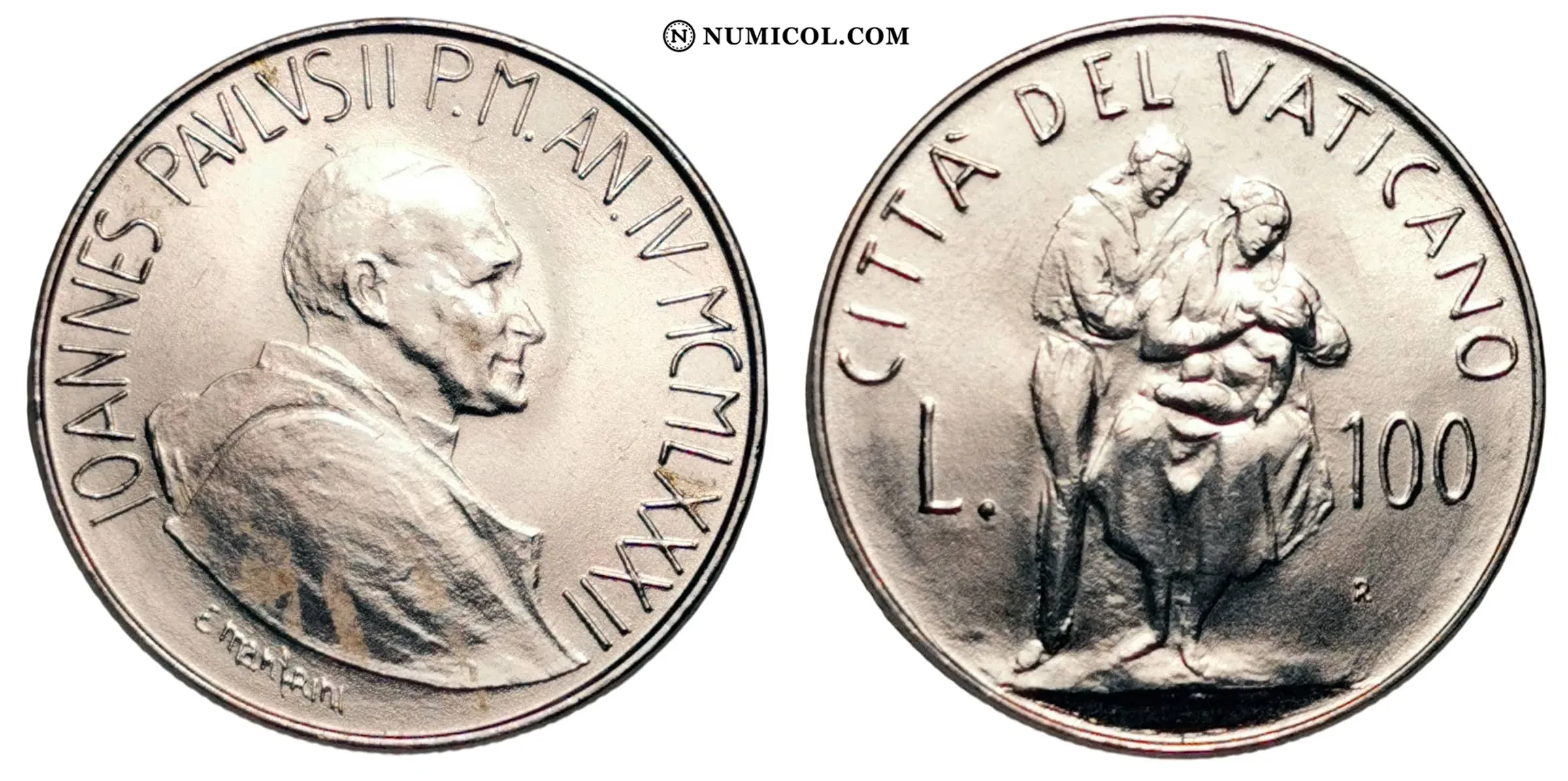 100 Lire - John Paul II (Family Unit)