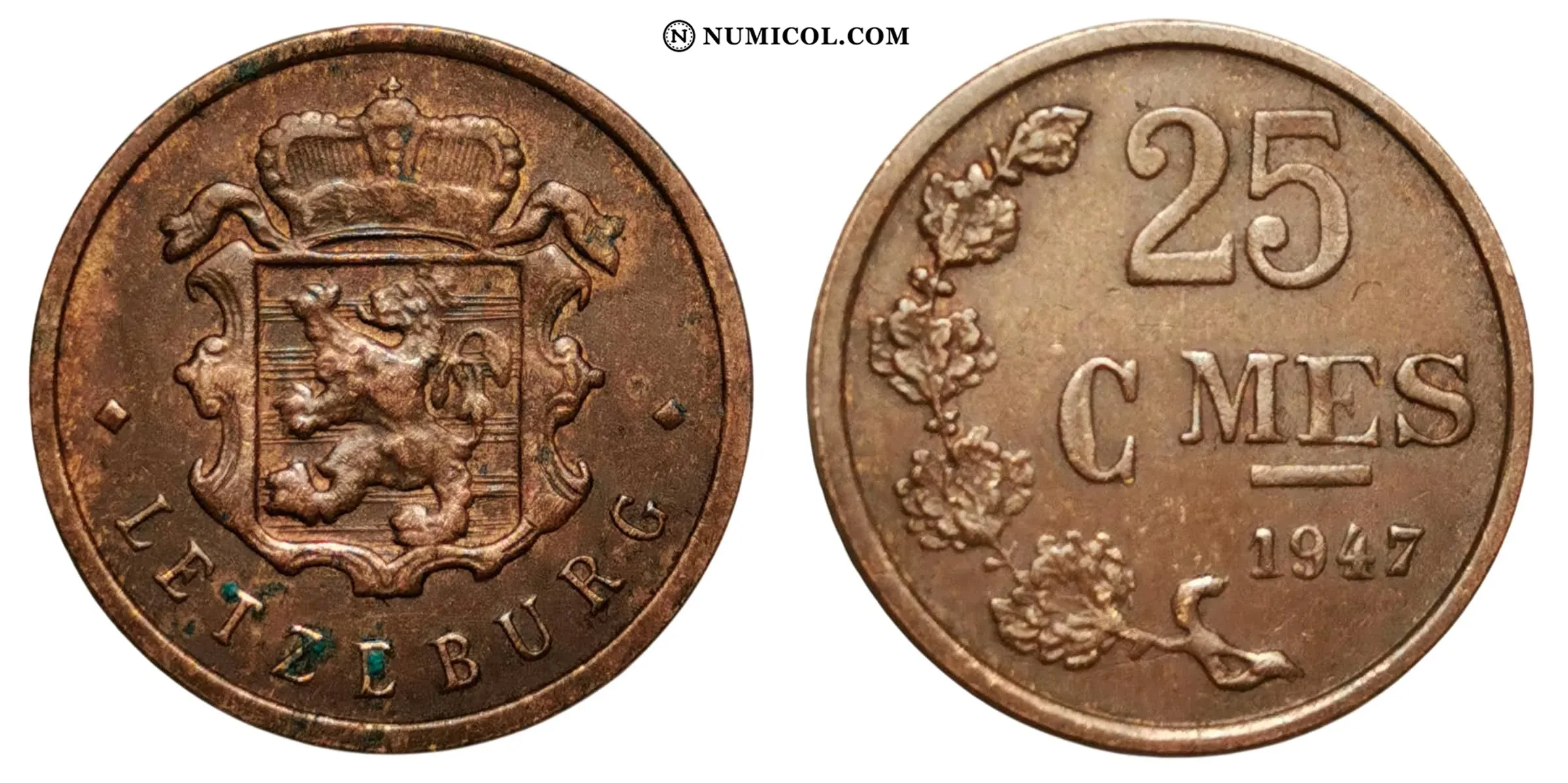25 Centimes (Bronze)