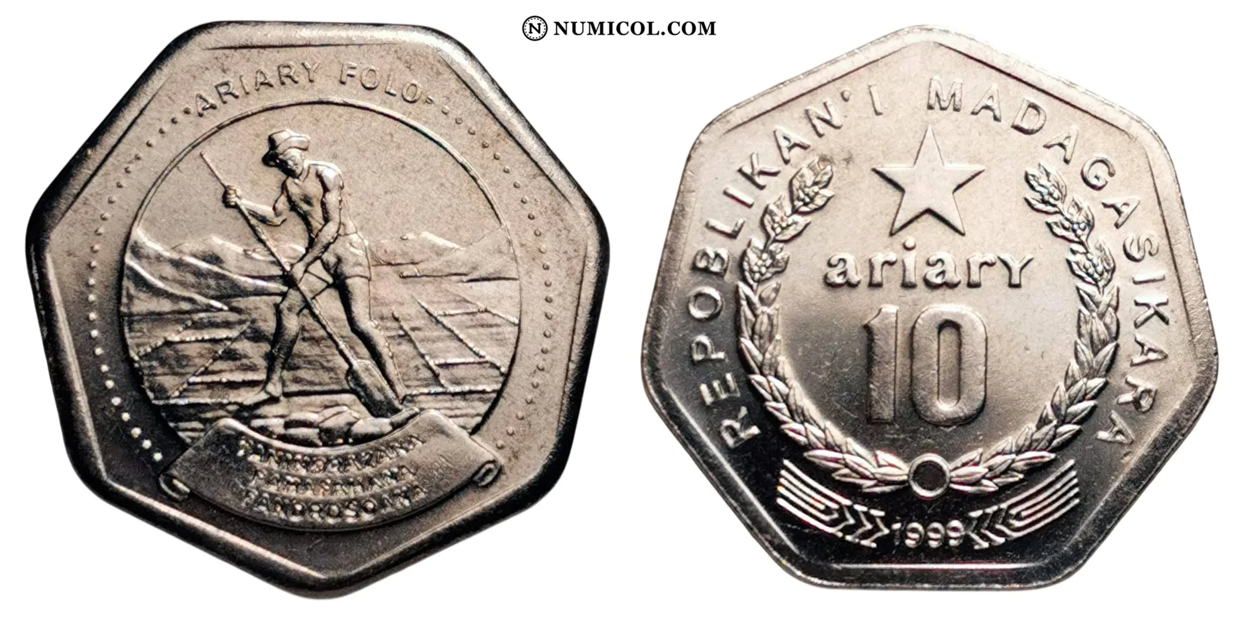 10 Ariary (motto C)