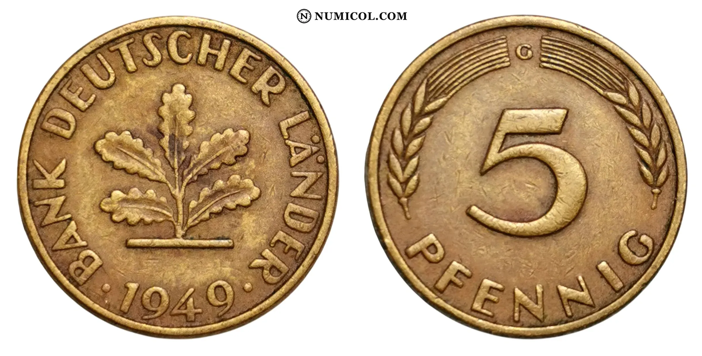 5 Pfennigs (Bank of German States)