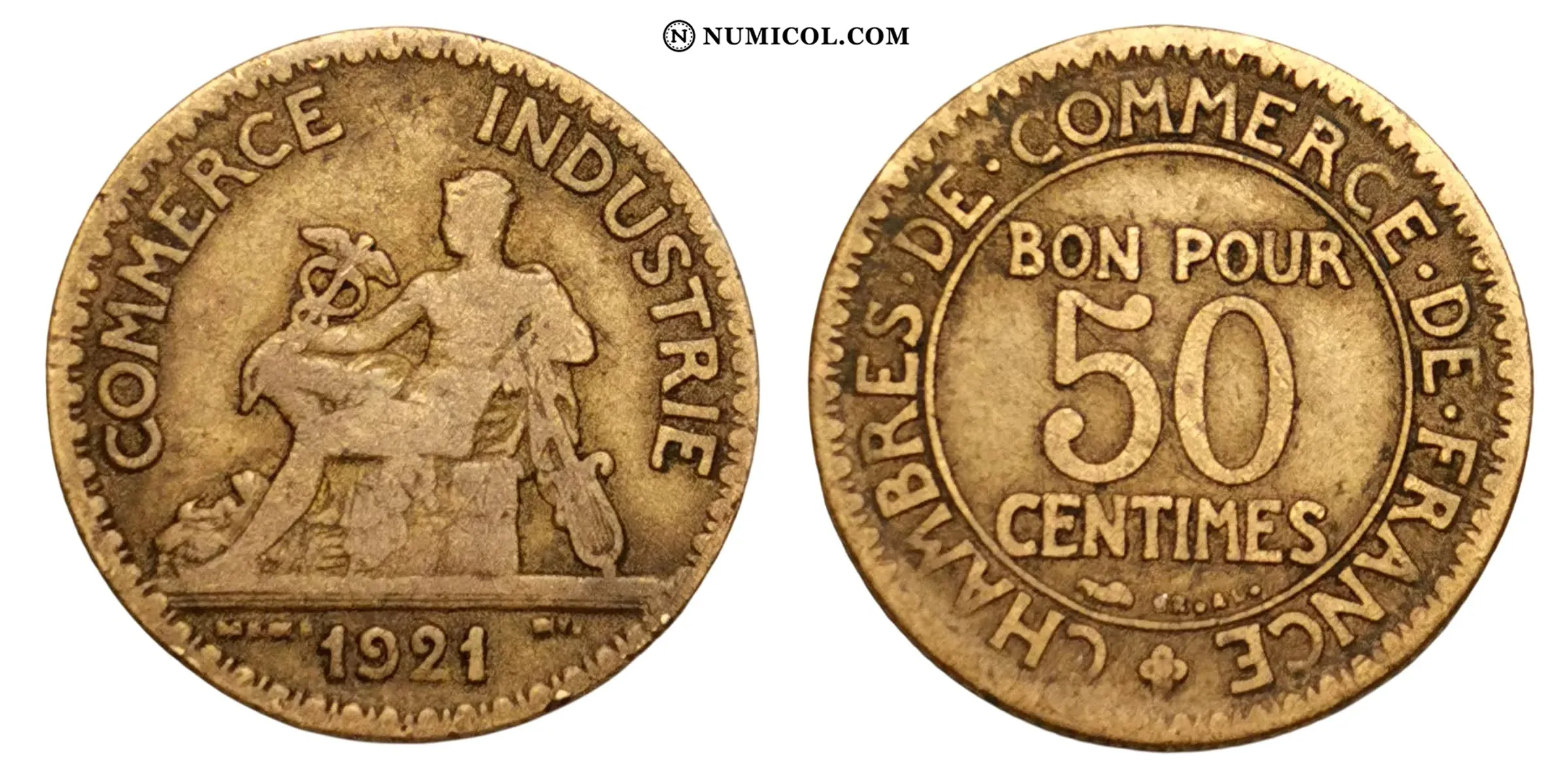 50 Centimes (Chambers of Commerce)