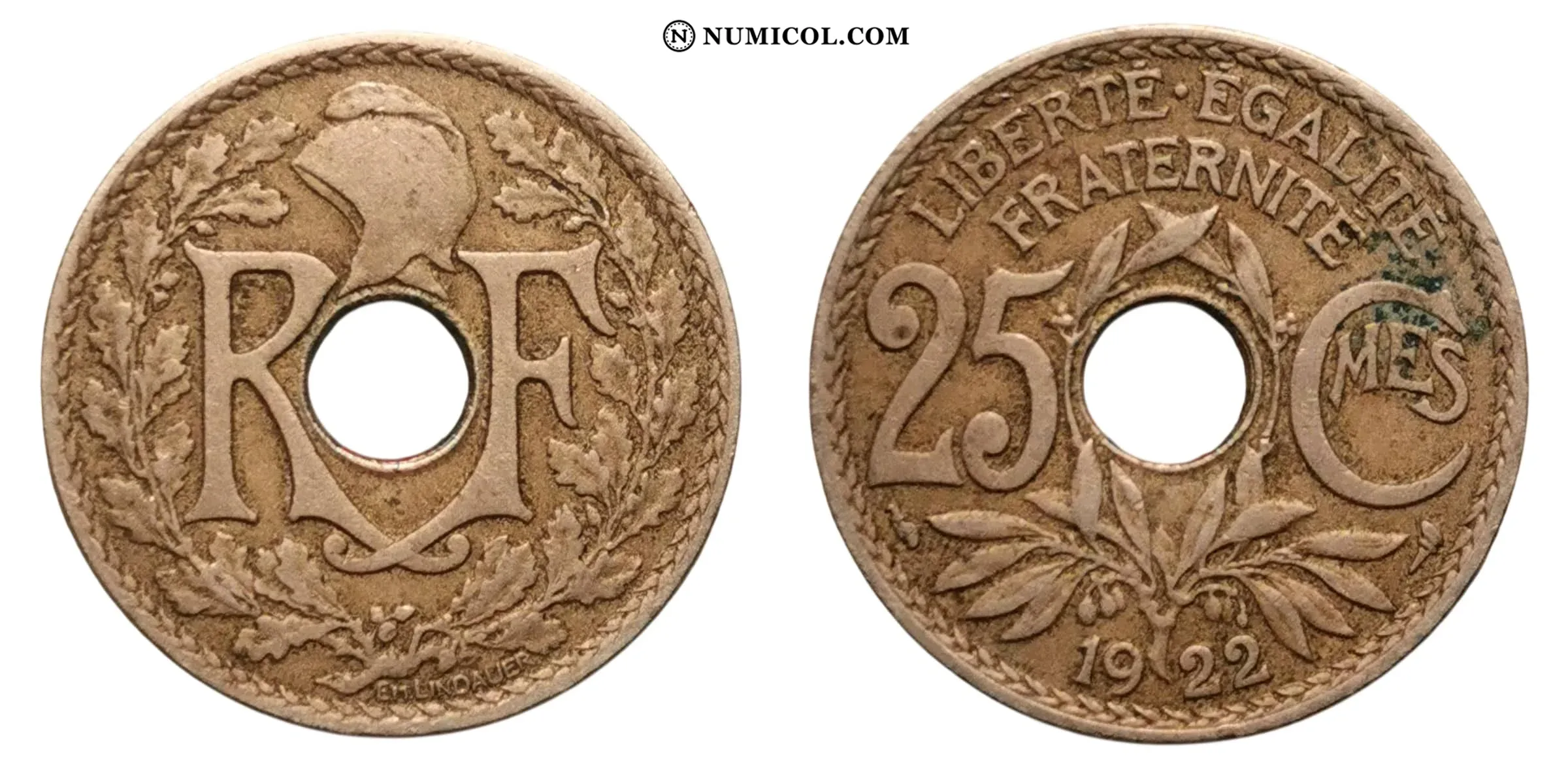 25 Centimes (No Dash)