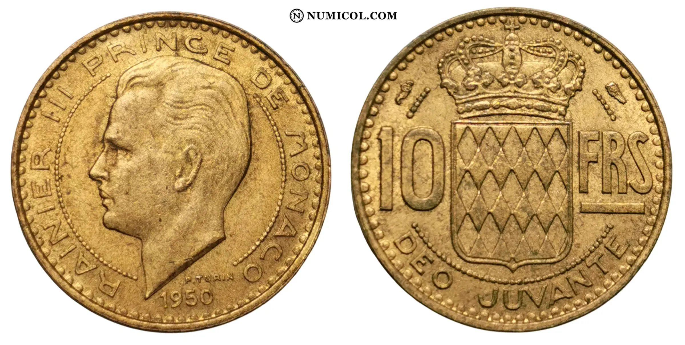 10 Francs - Rainier III