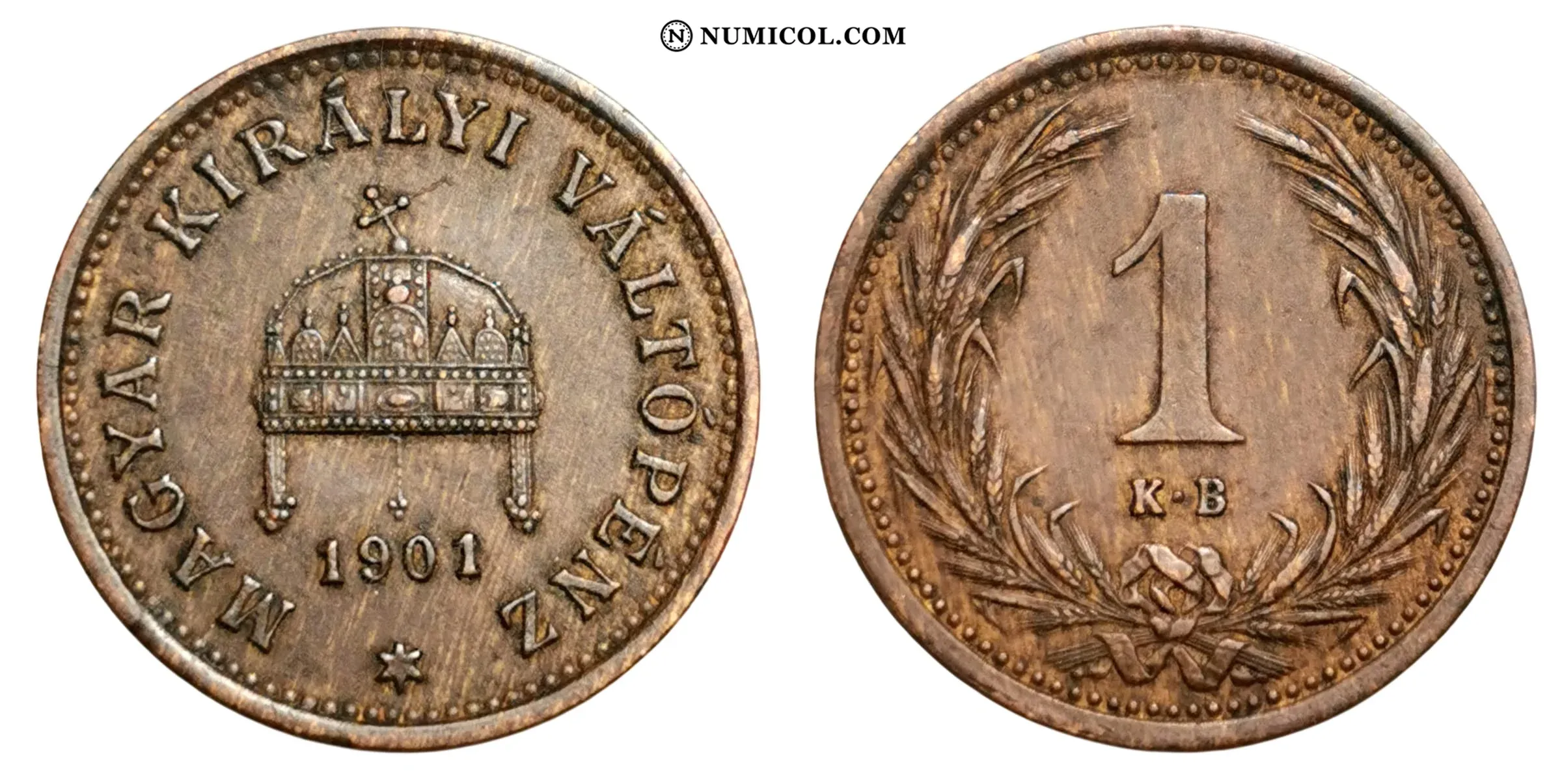 1 Fillér - Francis Joseph I