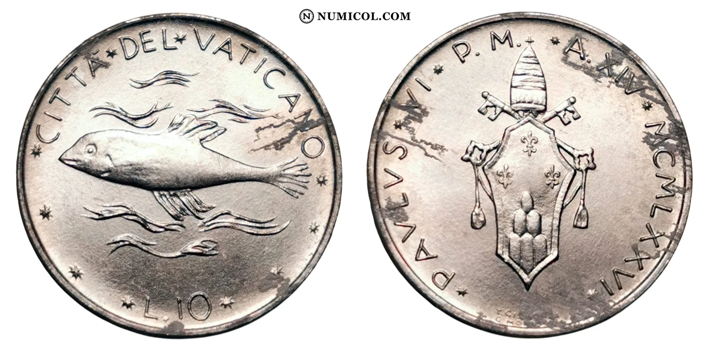 10 Lire - Paul VI