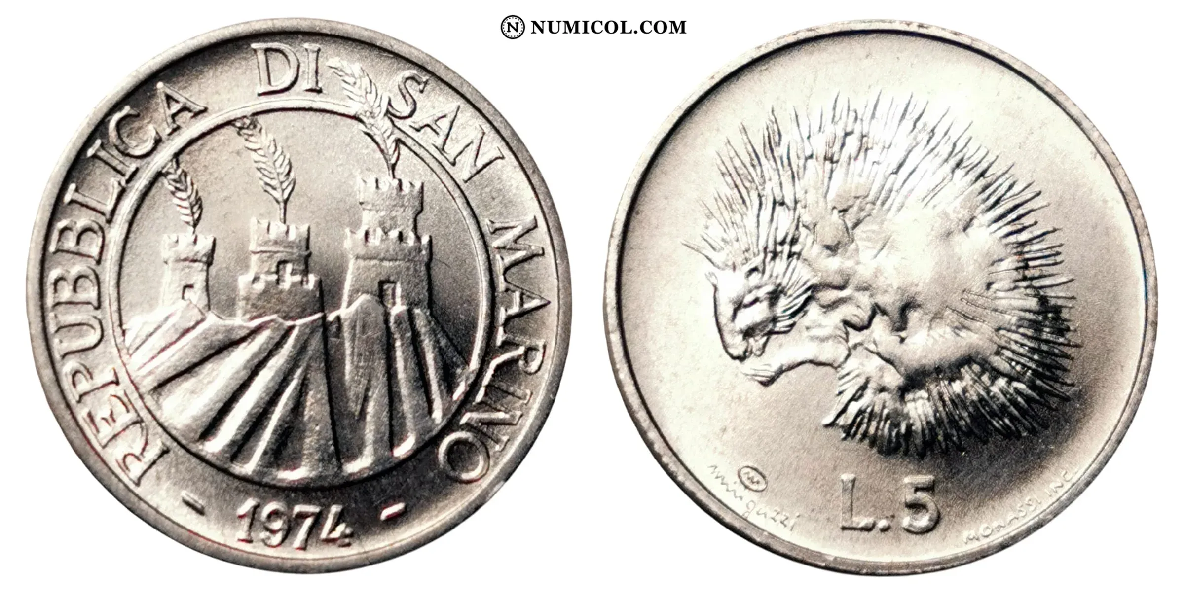 5 Lire (Hedgehog)