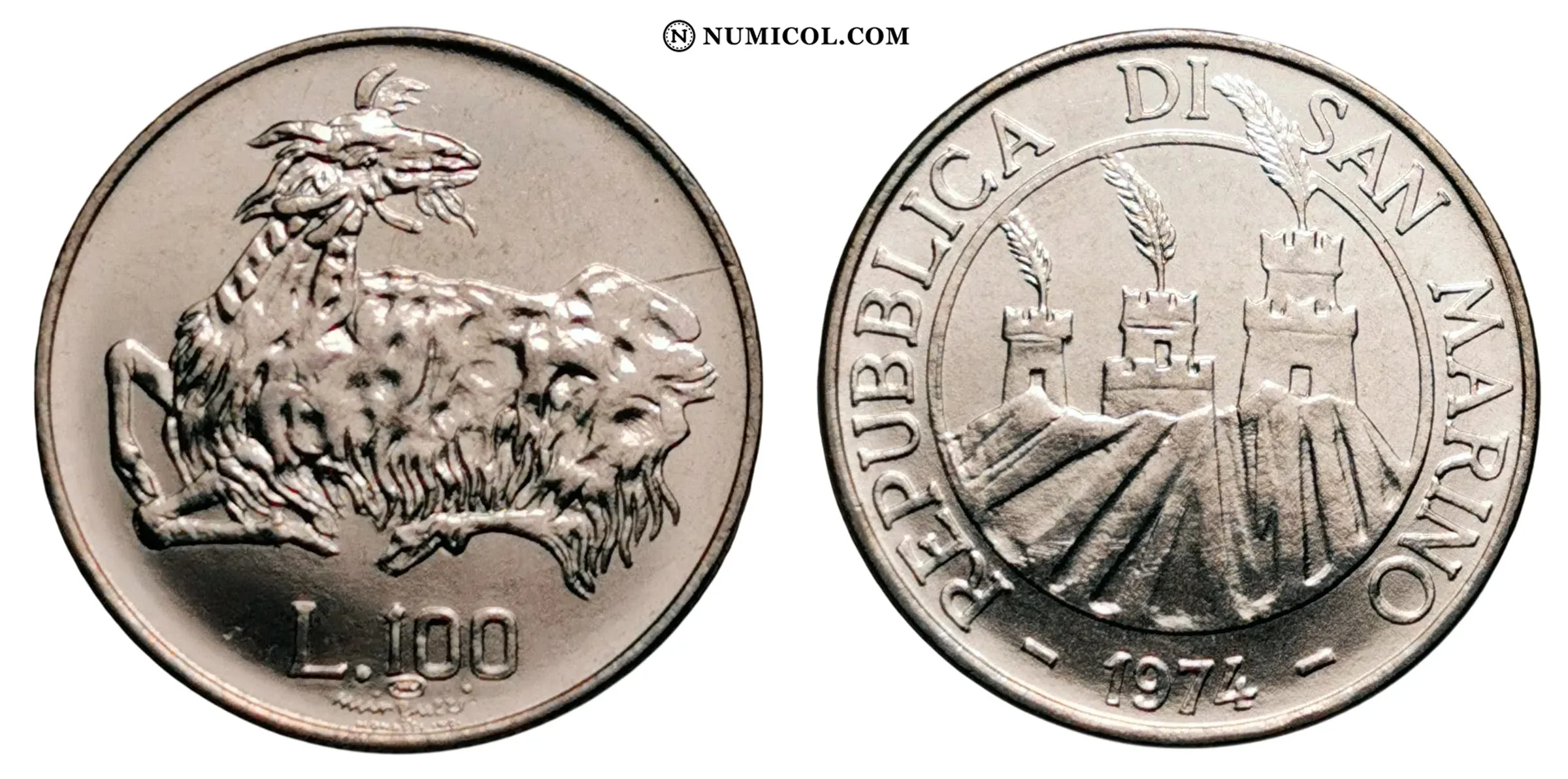 100 Lire (Goat)