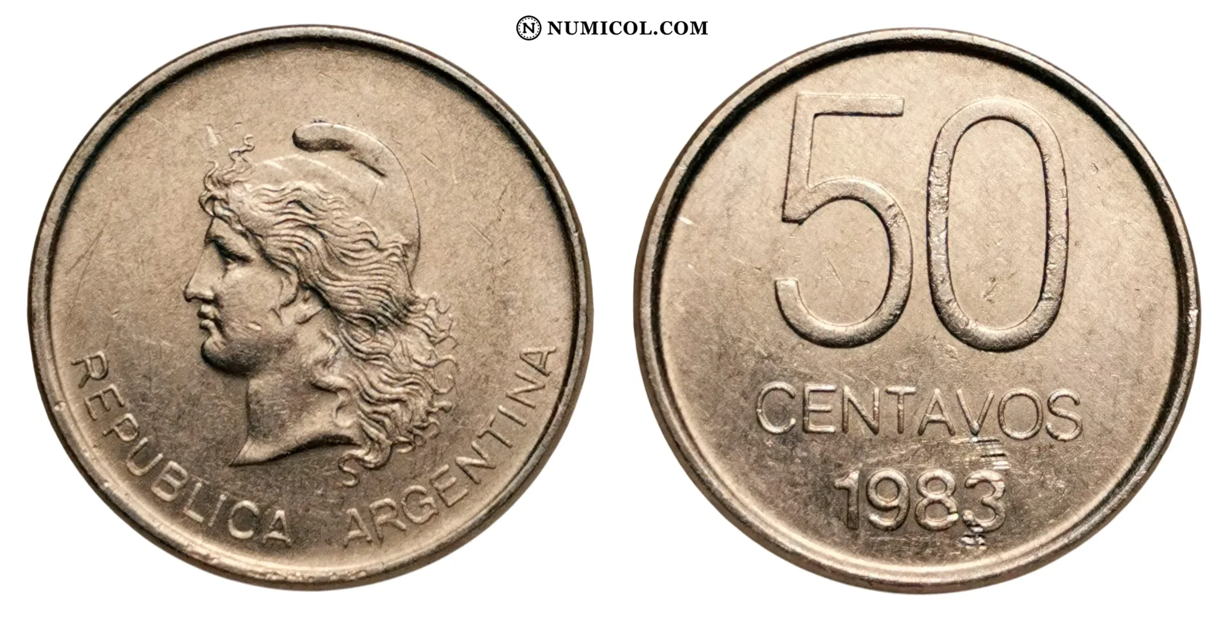 Moneda 50 Centavos