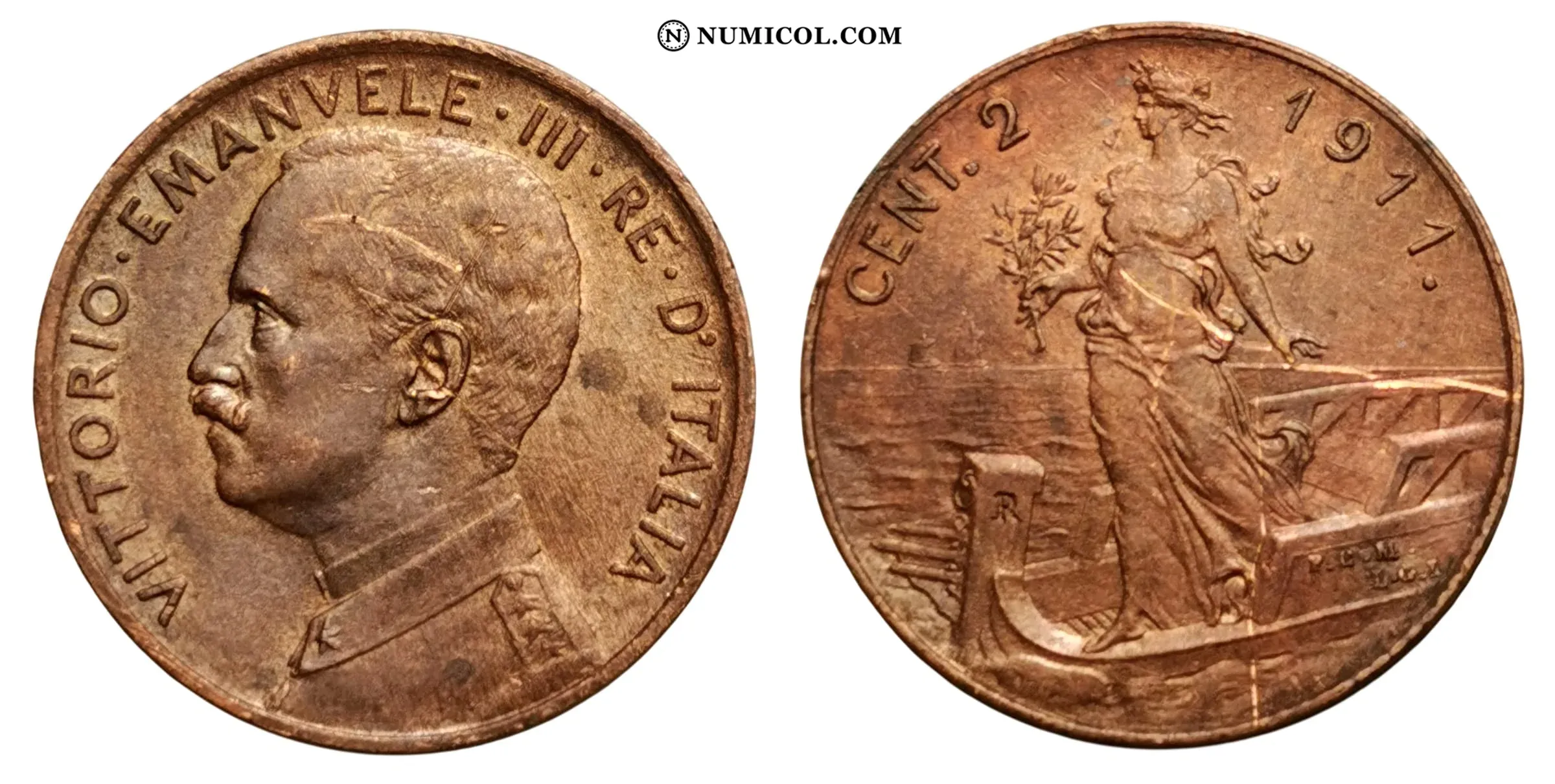 2 Centesimi - Victor Emmanuel III