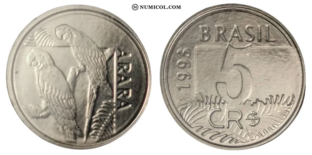 5 Cruzeiros Reais