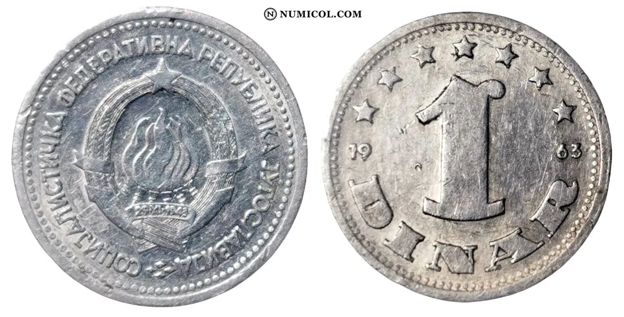 1 Dinar (SFR legend)