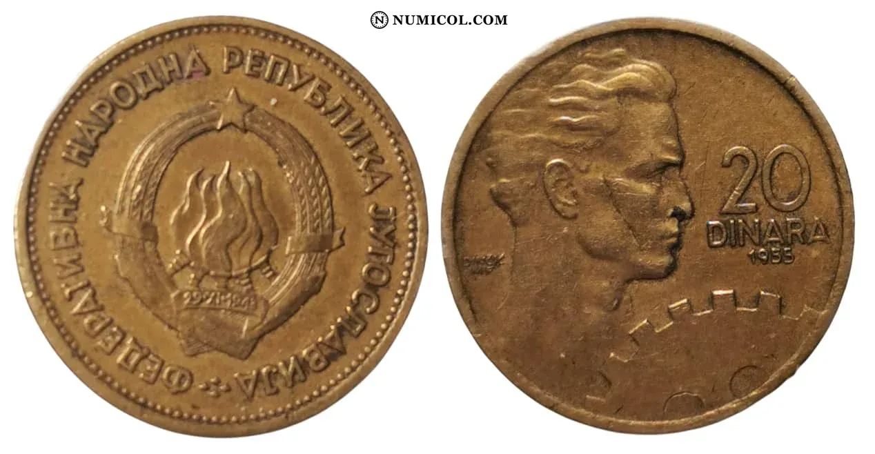 20 Dinara (FNR legend)