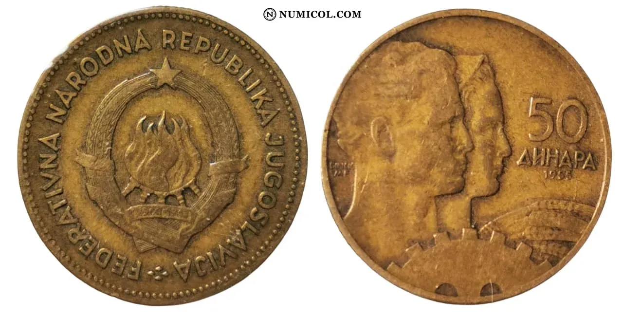 50 Dinara (FNR legend)