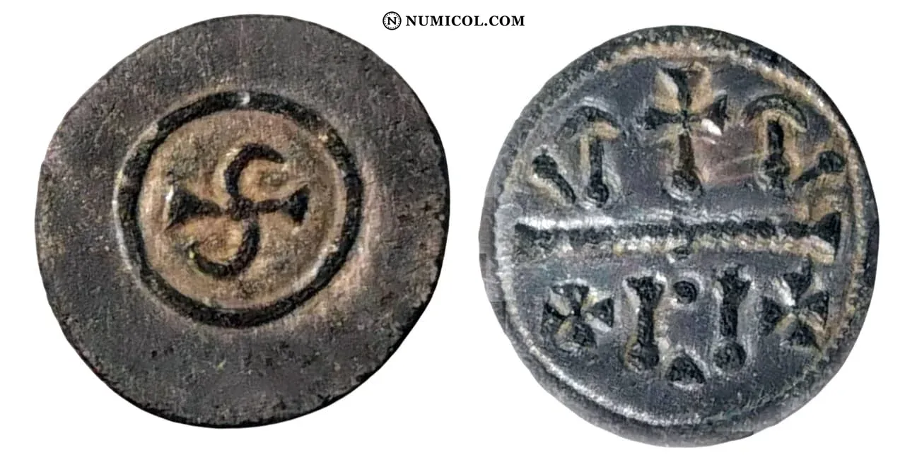 Moneda Denier - Esteban III
